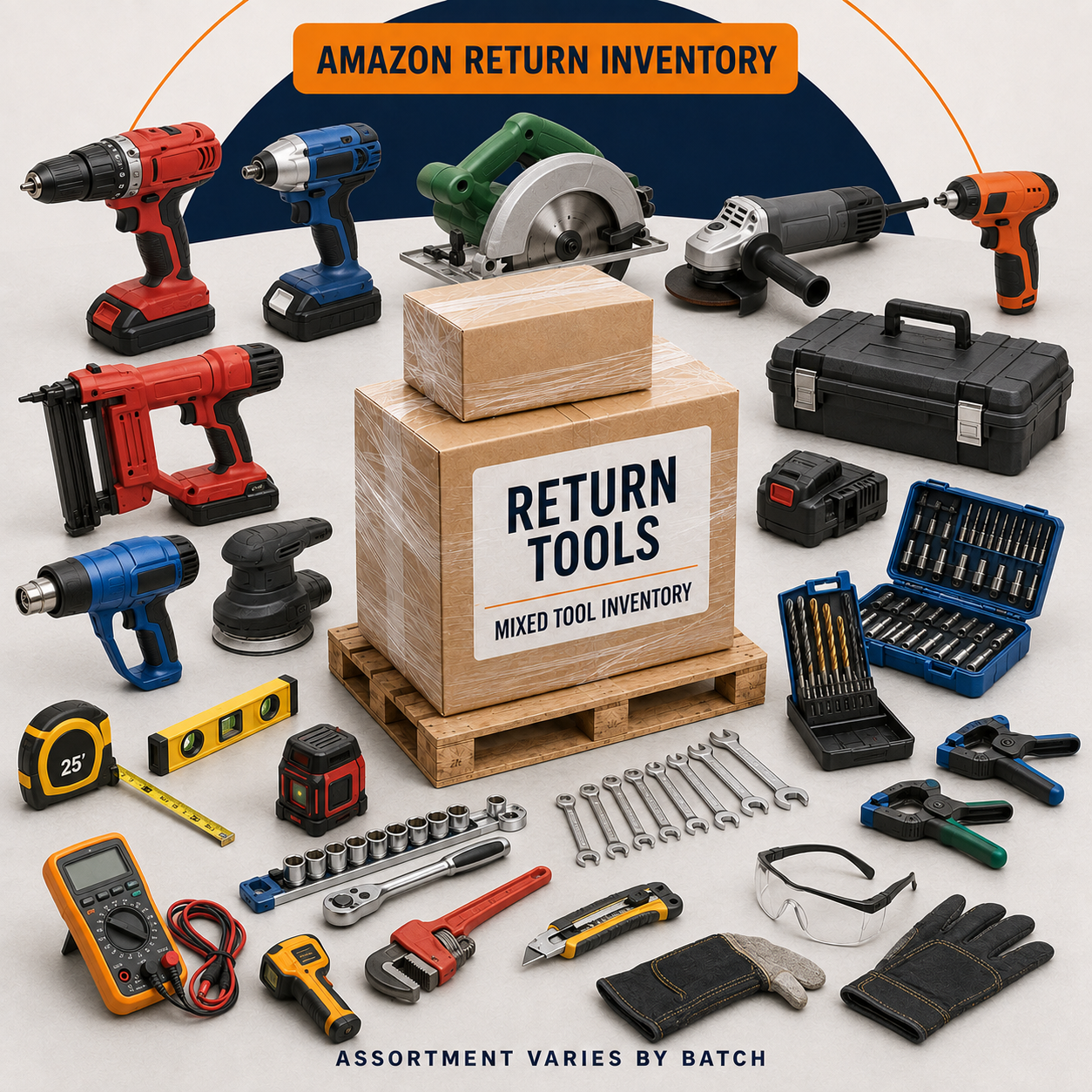 2026 Amazon Tool Return Pallets